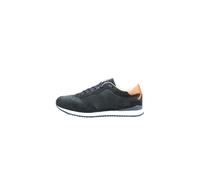 Sneaker LLOYD "SWIFT", Herren, Gr. 10, schwarz (dunkelblau), Leder, unifarben, Schuhe Sneaker, mit herausnehmbarem Fußbett (37990415-10) dunkelblau