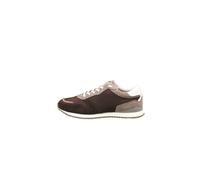 Sneaker LLOYD "SWIFT", Herren, Gr. 9, braun (dunkelbraun), Leder, unifarben, Schuhe Sneaker, mit herausnehmbarem Fußbett (91843215-9) dunkelbraun