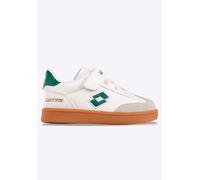 Sneaker LOTTO, Damen, Gr. 22, grün (weiß, grün), Synthetik, Schuhe Sneaker (23144812-22) weiß, grün