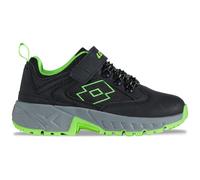Sneaker LOTTO, Damen, Gr. 27, grün (schwarz, fr.grün), Synthetik, Textil, mehrfarbig, Schuhe Sneaker, - in kinderfußgerechter Passform (75778455-27) schwarz, fr.grün