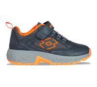 Sneaker LOTTO, Damen, Gr. 33, orange (navy, fr.orange), Synthetik, Textil, mehrfarbig, Schuhe Sneaker, - in kinderfußgerechter Passform (76593143-33) navy, fr.orange