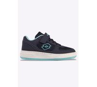 Sneaker LOTTO, Kinder, Gr. 35, blau (navy, dunkelmint), Kunstfaser, Synthetik, Schuhe Sneaker (77189528-35) navy, dunkelmint