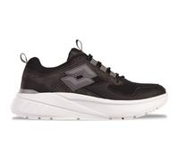 Sneaker LOTTO, Damen, Gr. 38, schwarz (schwarz, dunkelgrau), Kunstfaser, Synthetik, mehrfarbig, Schuhe Sneaker, - besonders leicht & bequem (65559145-38) schwarz, dunkelgrau