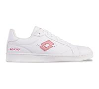 Sneaker LOTTO, Gr. 40, weiß (weiß, rose), Synthetik, sportlich, Schuhe (48217202-40) weiß, rose