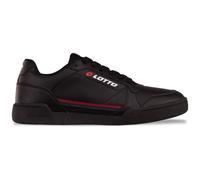 Sneaker LOTTO, Damen, Gr. 41, rot (schwarz, rot), Kunstfaser, Synthetik, clean, Schuhe Sneaker, - besonders vielseitig zu kombinieren (55462834-41) schwarz, rot