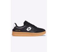 Sneaker LOTTO, Gr. 41, schwarz-weiß (schwarz, weiß), Synthetik, sportlich, Schuhe (96666722-41) schwarz, weiß