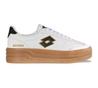 Sneaker LOTTO, Damen, Gr. 42, weiß, schwarz, Synthetik, Schuhe Sneaker, - mit gepolsterter Schaftkante (82081969-42) weiß, schwarz