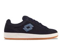 Sneaker LOTTO, Gr. 43, navy, midblau, Synthetik, unifarben mit Farbeinsatz, sportlich, Schuhe, - mit extra breiter Schnürung (35775221-43) navy, midblau