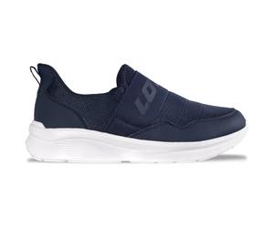 Sneaker LOTTO, Herren, Gr. 37, navy, Kunstfaser, Synthetik, unifarben, Schuhe Sneaker, - ohne Schnüren: einfach hineinschlüpfen (74483563-37) navy