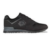 Sneaker LOTTO, Herren, Gr. 38, schwarz (schwarz, dunkelgrau), Kunstfaser, Synthetik, gepflegt, Schuhe Sneaker, - leicht und bequem (63681945-38) schwarz, dunkelgrau