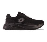 Sneaker LOTTO, Herren, Gr. 39, schwarz (schwarz, dunkelgrau), Kunstfaser, Synthetik, unifarben, Schuhe Sneaker, - mit extra leichter Phylonsohle (78287016-39) schwarz, dunkelgrau