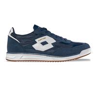 Sneaker LOTTO, Herren, Gr. 45, blau (navy, weiß), Synthetik, mehrfarbig, Schuhe Sneaker, - in angesagtem Retrodesign (45904748-45) navy, weiß