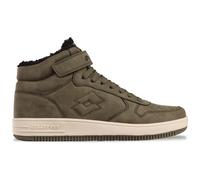 Sneaker LOTTO, Gr. 45, grün (olive, schwarz), Synthetik, sportlich, Schuhe, - mit wärmendem Innenfutter (29989256-45) olive, schwarz
