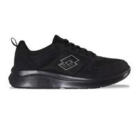 Sneaker LOTTO, Herren, Gr. 45, schwarz (schwarz, dunkelgrau), Kunstfaser, Synthetik, unifarben, Schuhe Sneaker, - extra leicht & bequem (31017955-45) schwarz, dunkelgrau