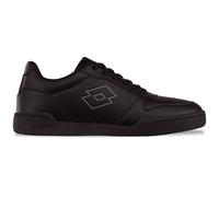 Sneaker LOTTO, Herren, Gr. 48, schwarz (schwarz, dunkelgrau), Kunstfaser, Synthetik, clean, Schuhe Sneaker, - in XL Größen erhältlich (82630133-48) schwarz, dunkelgrau