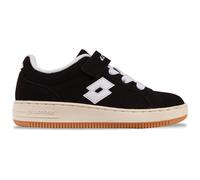 Sneaker LOTTO, Kinder, Gr. 32, schwarz-weiß (schwarz, weiß), Synthetik, mehrfarbig, Schuhe Sneaker, - mit extra breiter Elastik Schnürung (27700750-32) schwarz, weiß