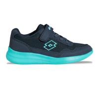 Sneaker LOTTO, Kinder, Gr. 34, navy, aqua, Kunstfaser, Synthetik, Schuhe Sneaker, - in kinderfußgerechter Passform (24816722-34) navy, aqua