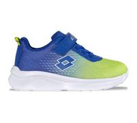 Sneaker LOTTO, Mädchen, Gr. 25, blau, lime, Mesh, Synthetik, Schuhe Sneaker, - extra leicht & bequem (62207829-25) blau, lime