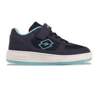 Sneaker LOTTO, Mädchen, Gr. 25, blau (navy, dunkelmint), Kunstfaser, Synthetik, Schuhe Sneaker (77189528-25)