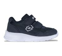 Sneaker LOTTO, Mädchen, Gr. 25, schwarz-weiß (navy, weiß), Mesh, Synthetik, Schuhe Sneaker, in kinderfußgerechter Passform (82253320-25) navy, weiß