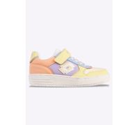 Sneaker LOTTO, Mädchen, Gr. 32, gelb (gelb, flamingo), Synthetik, Schuhe Sneaker, - in kinderfußgerechter Passform (20005619-32) gelb, flamingo