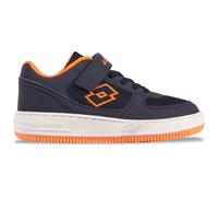 Sneaker LOTTO, Damen, Gr. 35, orange (navy, fr.orange), Synthetik, Textil, Schuhe Sneaker (73162643-35) navy, fr.orange