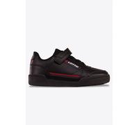 Sneaker LOTTO, Mädchen, Gr. 35, schwarz (schwarz, rot), Synthetik, Schuhe Sneaker, - vielseitig zu kombinieren (39952145-35) schwarz, rot