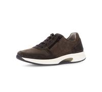 Sneaker GABOR "rollingsoft Sneaker low Materialmix Leder", Herren, Gr. 42, braun, Schuhe Sneaker (39389154-42) braun