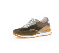Sneaker low Materialmix Leder/Lederimitat multicol multicolour - Gr. - 39 EU | 6 UK