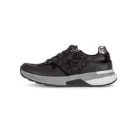 Sneaker low schwarz/antiksilb. - Gr. - 41 EU | 7.5 UK