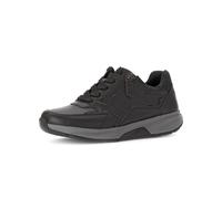 Gabor Damen Low-Top Sneaker, Frauen Halbschuhe,Freizeitschuhe,Turnschuhe,Laufschuhe,Freizeit,sportlich,straßenschuhe,schwarz,38 EU / 5 UK