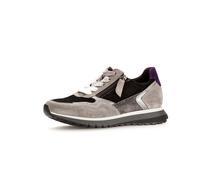 Sneaker low schwarz/grau/purple