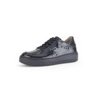 Gabor Damen Low-Top Sneaker, Frauen Halbschuhe,schnürschuhe,schnürer,Business,Freizeit,straßenschuhe,schwarz (schwarz),40 EU / 6.5 UK