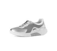 Sneaker low silber
