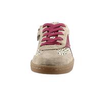 Sneaker LURCHI "Lurchi Sundee 1", Mädchen, Gr. 39, beige (beige, pink), Leder, Schuhe Sneaker (29251968-39) beige, pink