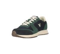 Sneaker LYLE & SCOTT "Leno", Herren, Gr. 43, grün, Kunstfaser, Lederimitat, Schuhe Sneaker, mit gepolsterter Zwischensohle und ikonischem Logo (79059768-43) grün