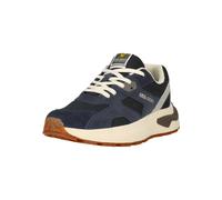 Sneaker LYLE & SCOTT "Logan", Herren, Gr. 44, blau, Kunstfaser, Rindsleder, Schuhe Sneaker, mit geformter, hochelastischer Innensohle (56468165-44) blau