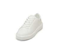 Sneaker MARC O'POLO "aus edlem Rindleder", Damen, Gr. 41, weiß, Obermaterial: 100% Leder, unifarben, Schuhe Sneaker (94987603-41) weiß