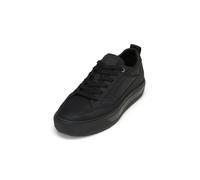 Sneaker MARC O'POLO "aus edlem Rindleder", Damen, Gr. 46, schwarz, Obermaterial: 100% Leder (Rind), unifarben, Schuhe Sneaker (49841715-46) schwarz
