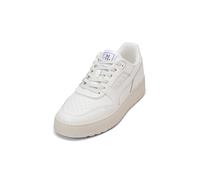 Sneaker MARC O'POLO "aus edlem Rindleder", Herren, Gr. 41, sanftes weiß, Obermaterial: 100% Leder, unifarben, Schuhe Sneaker (95610732-41) sanftes weiß