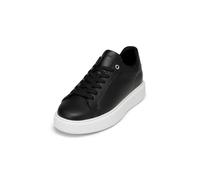 Sneaker MARC O'POLO "aus edlem Rindleder", Herren, Gr. 43, schwarz, Obermaterial: 100% Leder, unifarben, Schuhe Sneaker (19546636-43) schwarz
