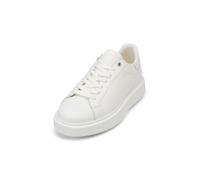Sneaker MARC O'POLO "aus edlem Rindleder", Herren, Gr. 44, weiß, Obermaterial: 100% Leder, unifarben, Schuhe Sneaker (66454725-44) weiß