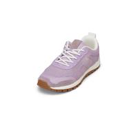 Sneaker MARC O'POLO "aus edlem Rindleder und Mesh-Einsatz", Damen, Gr. 38, dusty lavender, Obermaterial: 82% Polyester, 18% Leder, unifarben, Schuhe Sneaker (84193149-38) dusty lavender