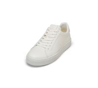 Sneaker MARC O'POLO "aus edlem Rindnappaleder", Herren, Gr. 42, weiß, Obermaterial: 100% Leder (Rind), Schuhe Sneaker (81396859-42) weiß