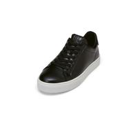 Sneaker MARC O'POLO "aus edlem Rindnappaleder", Herren, Gr. 45, schwarz, Obermaterial: 100% Leder (Rind), Schuhe Sneaker (60969130-45) schwarz