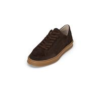Sneaker MARC O'POLO "aus edlem Velours-Rindleder", Herren, Gr. 45, braun (coffee braun), Obermaterial: 100% Leder, unifarben, Schuhe Sneaker (35454938-45) coffee braun
