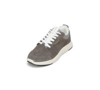 Sneaker MARC O'POLO "aus edlem Veloursleder", Herren, Gr. 44, grau (gray pin, griffin), Obermaterial: 100% Leder (Rind), unifarben, Schuhe Sneaker (97833648-44) gray pin, griffin