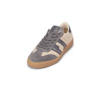 Sneaker MARC O'POLO "aus Leder und Teddyfell", Damen, Gr. 37, natural, grau, Obermaterial: 80% Polyester, 20% Leder, unifarben, Schuhe Sneaker (32812107-37) natural, grau