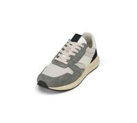 Sneaker MARC O'POLO "aus Mesh und Veloursleder", Herren, Gr. 44, dapple gray, griffin, Obermaterial: 80% Leder (Rind), 20% Polyester, unifarben, Schuhe Sneaker (35033922-44) dapple gray, griffin