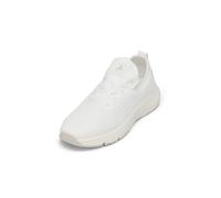 Sneaker MARC O'POLO "aus recyceltem Polyester", Damen, Gr. 39, weiß, Obermaterial: 100% Polyester, unifarben, Schuhe Sneaker (22003218-39) weiß